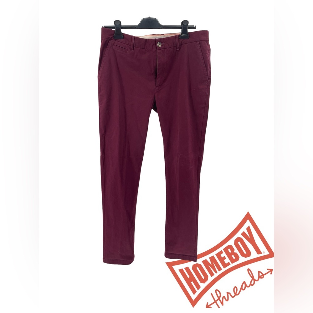 MARCS Maroon Bradley Tapered Chino